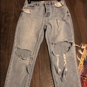 Distressed Pacsun Mom Jeans